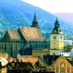 Braşov - vedere spre Biserica Neagră. Foto: Traian BĂDULESCU