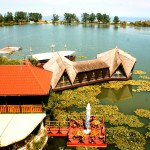 Pontonul Hotelului Insula din Neptun. Foto: Traian BĂDULESCU