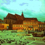 SAMSUNG Piaţa Sfatului din Braşov. Foto: Traian BĂDULESCU