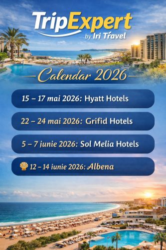 TripExpert 2026 by IRI Travel: peste 500 de agenți de turism și jurnaliști vor descoperi noutățile sezonului estival de pe litoralul bulgăresc