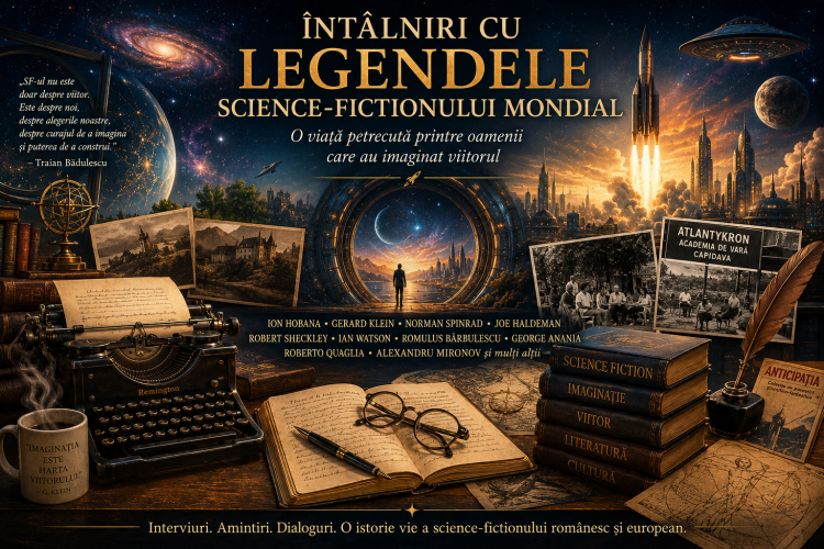 Întâlniri cu legendele science-fictionului mondial. O viață petrecută printre oamenii care au imaginat viitorul